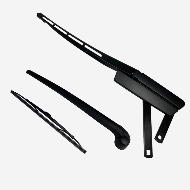 koxuyim Front Right Passenger Side Windshield Wiper Arm Compatible with 2007-2016 Audi Q7 Replaces# 4L1955408B 4l1955408B1P9 | with 1 Rear Wiper Arm & Blade - Image 1